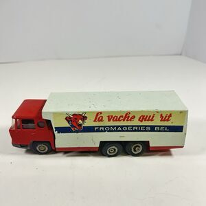 Vintage Solido 304 Camion Bernard La Vache Qui Rit Fromageries Bel Truck 1/43